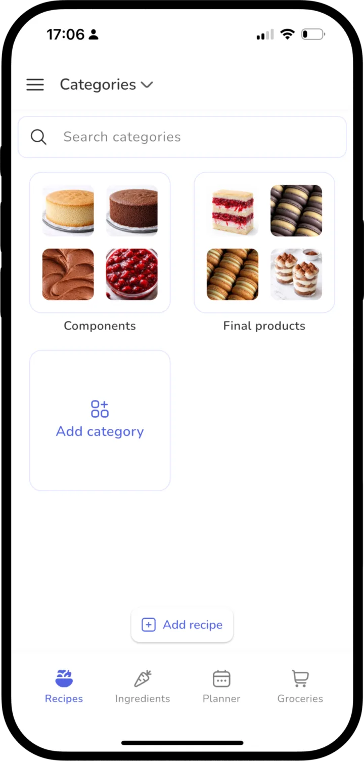 Cookara app – recipes and nutrition