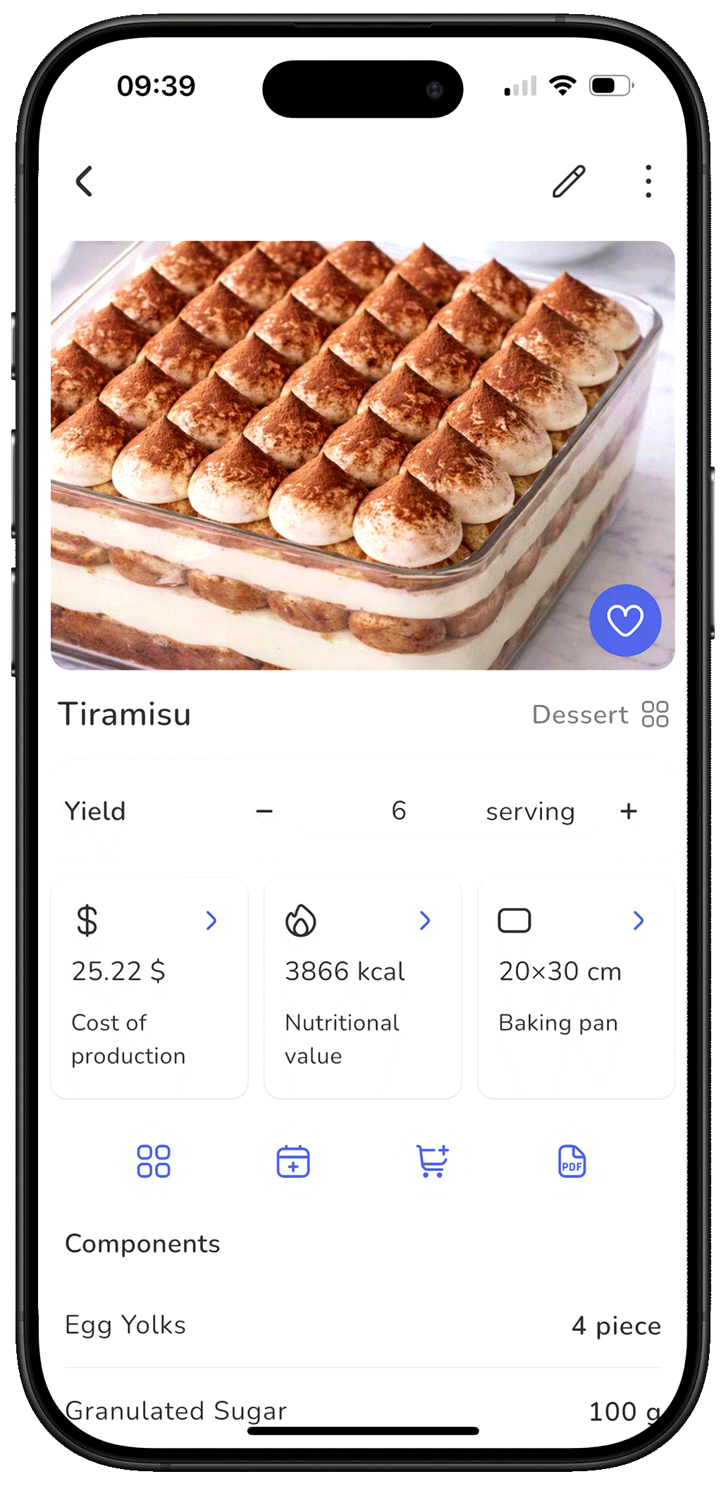 Застосунок Cookara на телефоні